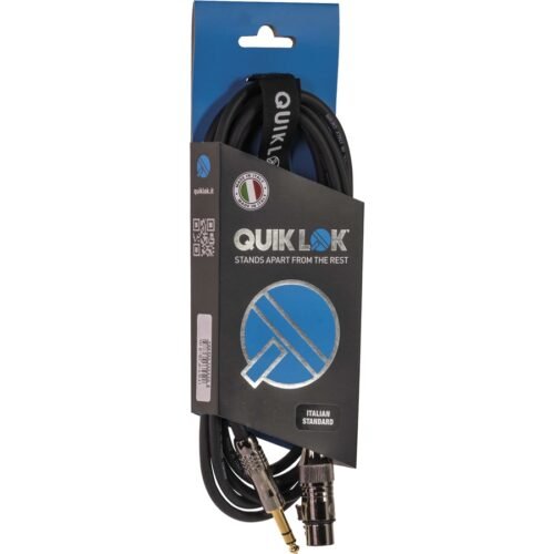 Quik Lok ITST/FJS-3 XLR Femmina/Jack Stereo 3 mt