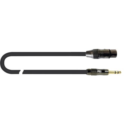 Quik Lok ITST/FJS-3 XLR Femmina/Jack Stereo 3 mt