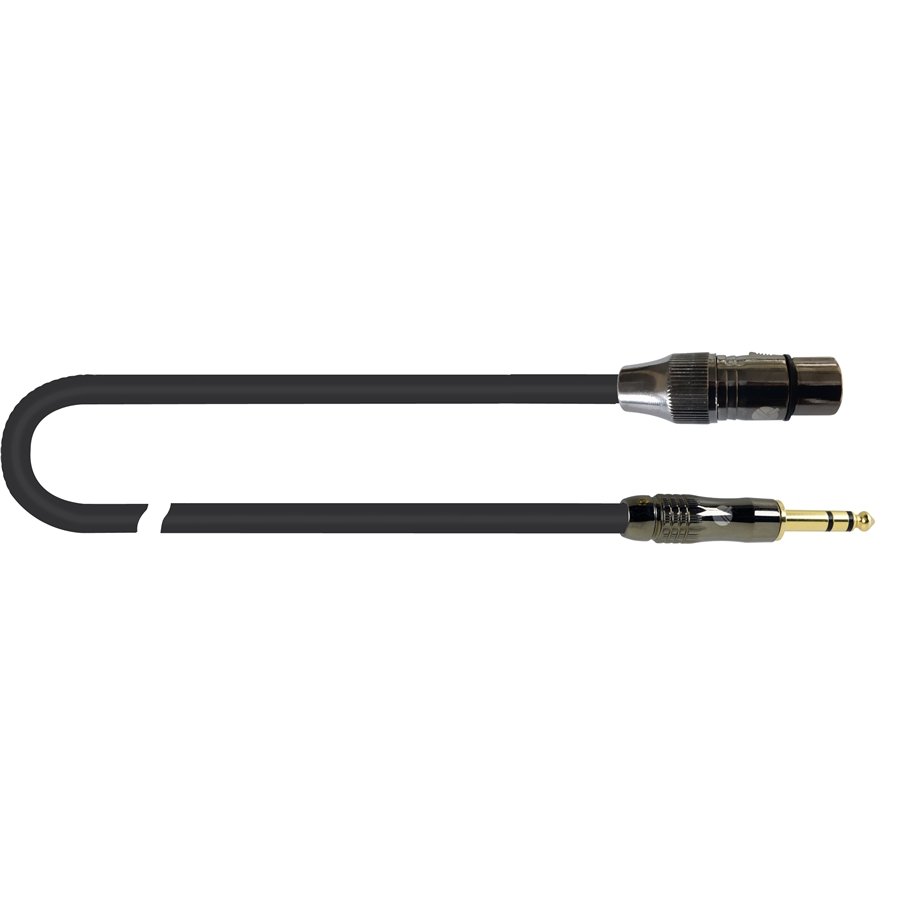 Quik Lok ITST/FJS-5 XLR Femmina/Jack Stereo 5 mt