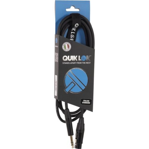 Quik Lok ITST/FJS-2 B XLR Femmina/Jack Stereo