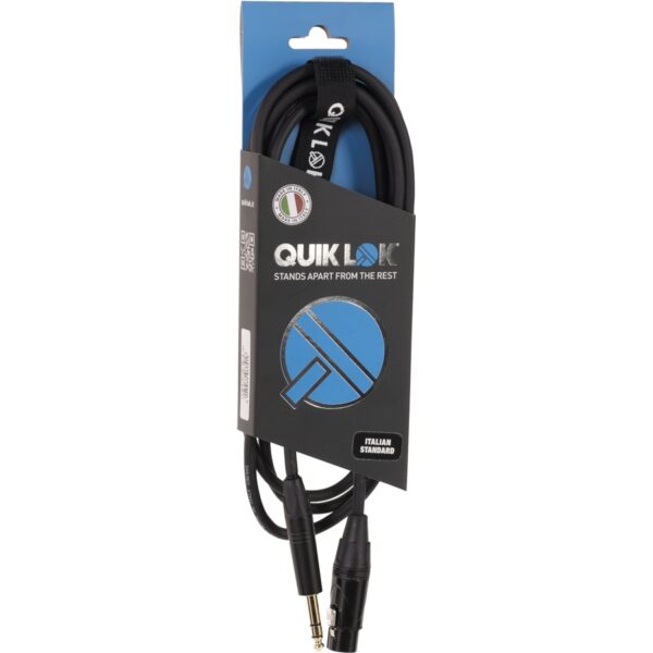 Quik Lok ITST/FJS-5 B XLR Femmina/Jack Stereo