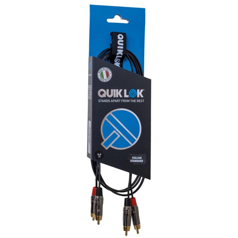 Quik Lok ITST/4RCA-2 2xRCA/2xRCA 2 mt