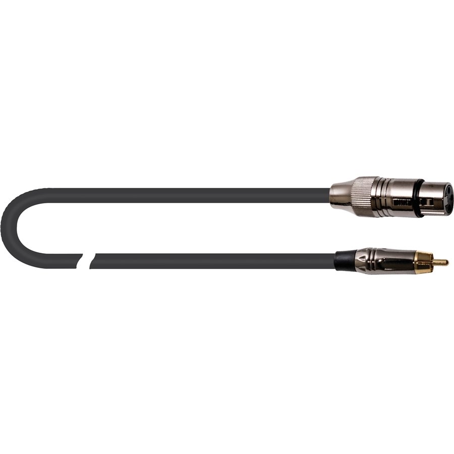 Quik Lok ITST/FRCA-1 XLR F/RCA 1 mt