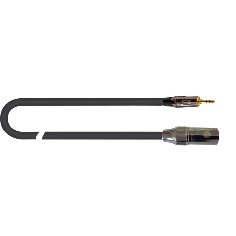 Quik Lok ITST/MJS35-2 XLR M/MiniJack Stereo 3.5 2 mt