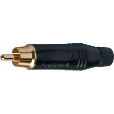 Quik Lok G/550 A BK RCA in metallo Amphenol (ACPR-BLK)