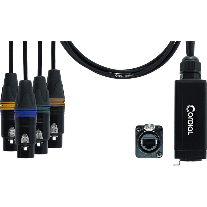 Cordial CDX 0.7 FN 3 QUAD-DMX