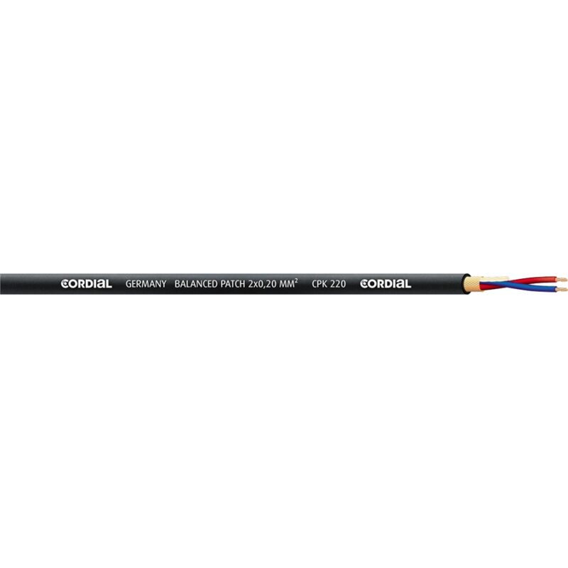 Cordial CPK 220 BLACK 100