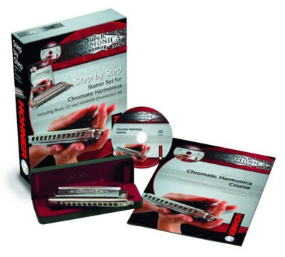 HOHNER STEP BY STEP / CHROMONICA STARTER PACKAGE ENGLISH