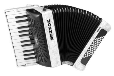 HOHNER BRAVO II 48 BIANCO A16512 SILENTKEY