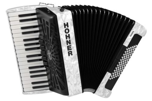 HOHNER BRAVO III 72 BIANCO A16612 SILENTKEY