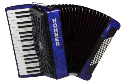 HOHNER BRAVO III 72 BLU A16642 SILENTKEY