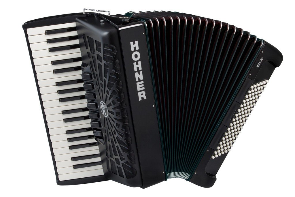 HOHNER BRAVO III 96 NERO A16722 SILENTKEY