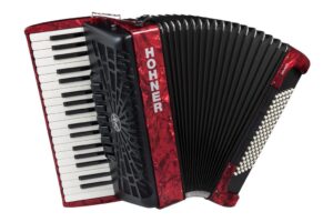 HOHNER BRAVO III 96 ROSSO A16732 SILENTKEY