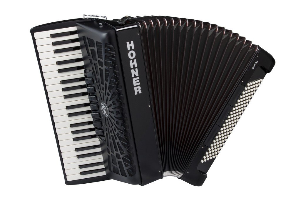 HOHNER BRAVO III 120 NERO A16822 SILENTKEY