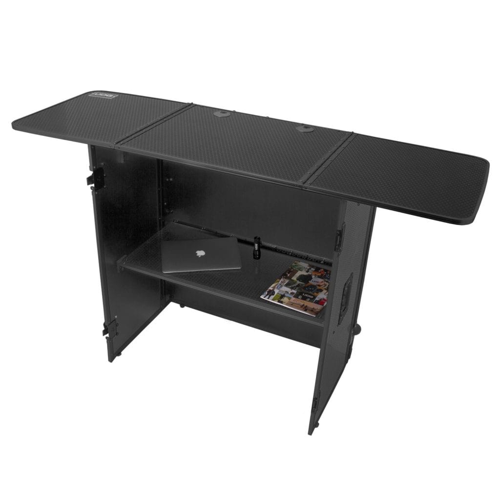 UDG U91049BL2 - ULTIMATE FOLD OUT DJ TABLE BLACK PLUS (WHEELS) - immagine 2