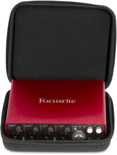 UDG U8460BL - CREATOR FOCUSRITE SCARLETT2 2I4/ 6I6/ 18I8/ CLARETT 2PRE HARDCASE BLACK