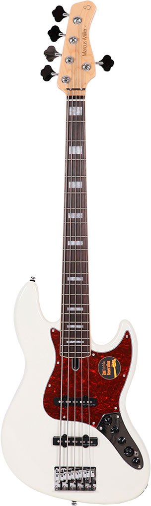 MARCUS MILLER V7 ALDER-5 (2ND GEN) AWH ANTIQUE WHITE