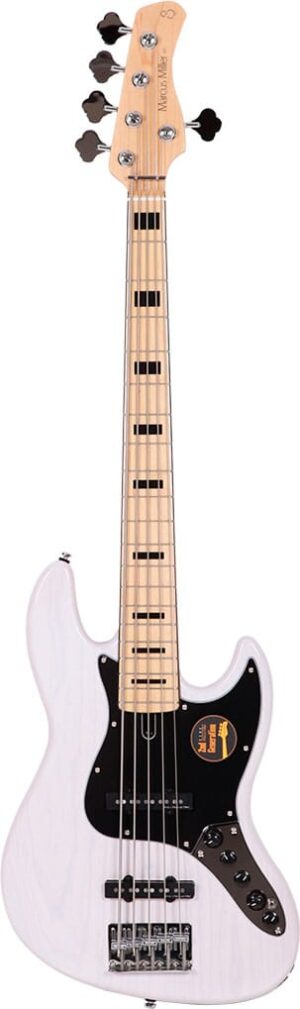 MARCUS MILLER V7 VINTAGE SWAMP ASH-5 (2ND GEN) WB WHITE BLONDE