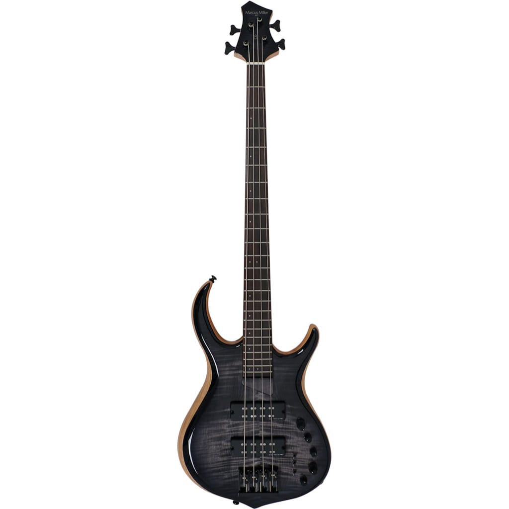 MARCUS MILLER M7 SWAMP ASH-4 (2ND GEN) TBK TRANS BLACK