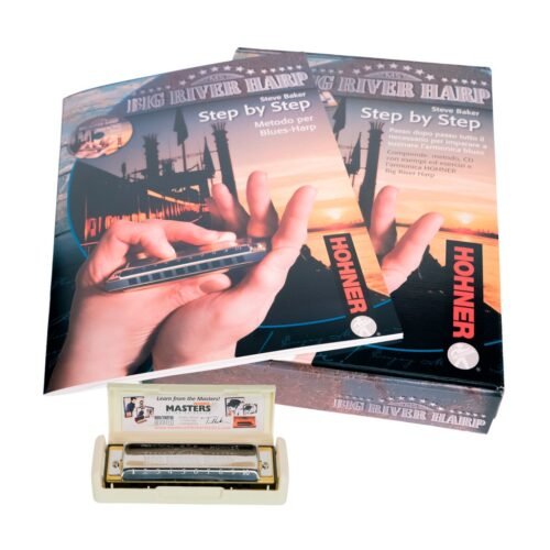 HOHNER BIG RIVER STEP BY STEP PACK: ARMONICA + MANUALE IN ITALIANO - immagine 5