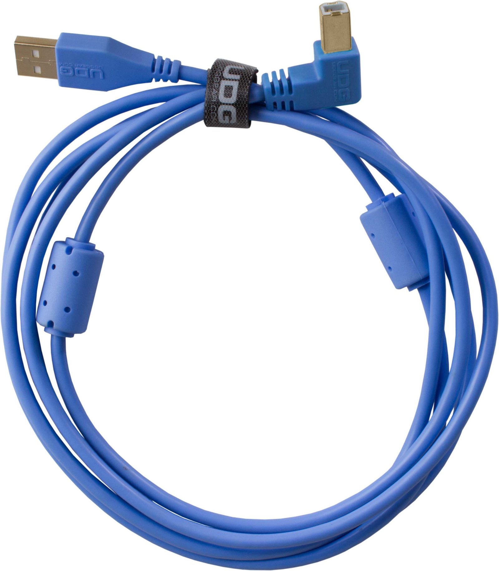 UDG U95004LB - ULTIMATE AUDIO CABLE USB 2.0 A-B BLUE ANGLED 1M