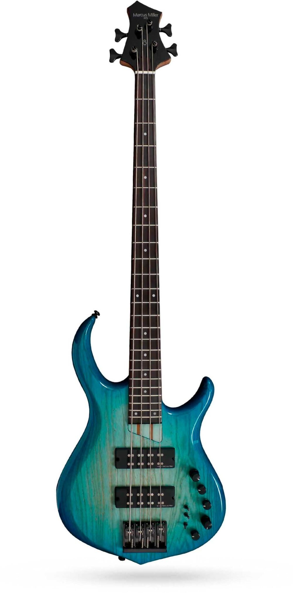 MARCUS MILLER M5 SWAMP ASH-4 TBL TRANS BLUE