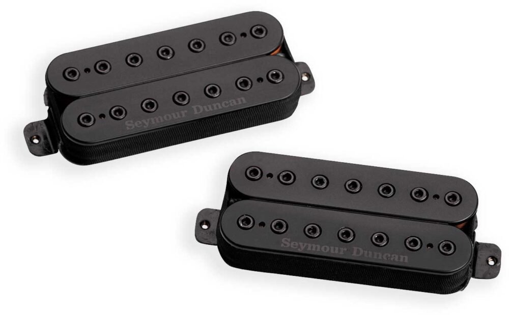 SEYMOUR DUNCAN M HOLCOMB ALPHA & OMEGA SET BLK 7STR