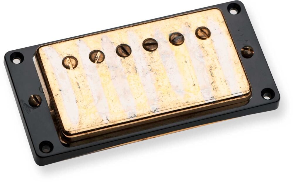 SEYMOUR DUNCAN ANTQ HUMBKR NECK GOLD COVER