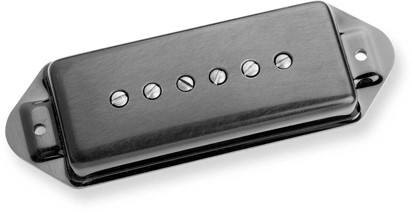 SEYMOUR DUNCAN ANTQ P90 DOG EAR BRDG BLK