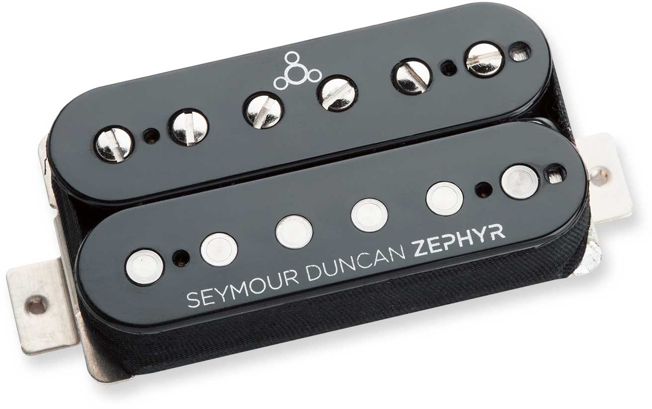 SEYMOUR DUNCAN ZS1N ZEPHYR SILVER HB NECK BLK