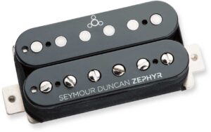 SEYMOUR DUNCAN ZS1B ZEPHYR SILVER HB BRIDGE BLK