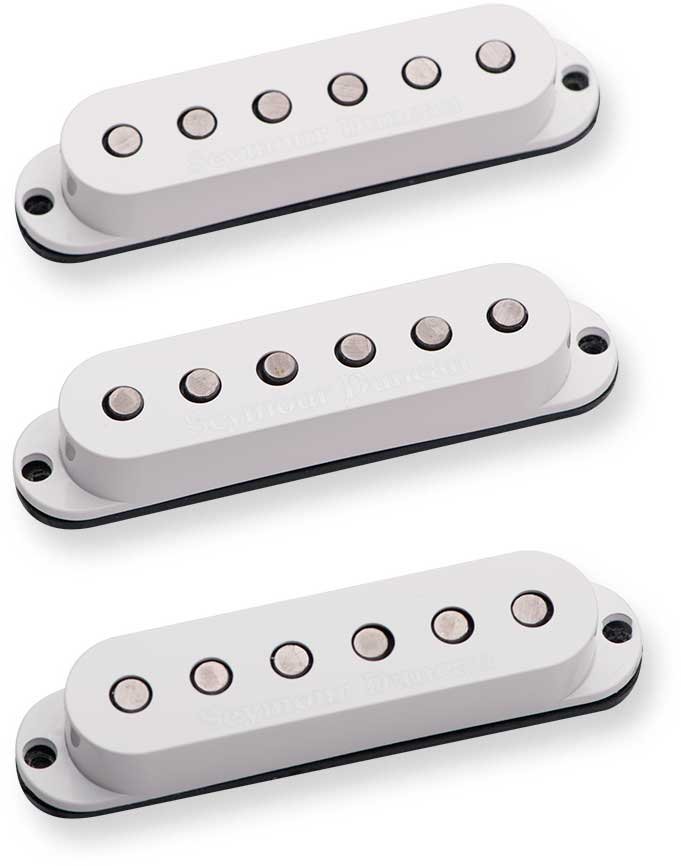 SEYMOUR DUNCAN SSL-6 CUSTOM FLAT STRAT CAL SET