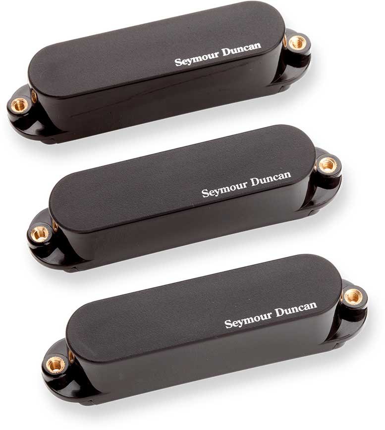 SEYMOUR DUNCAN AS-1S BLACKOUTS HOT STRAT BLK