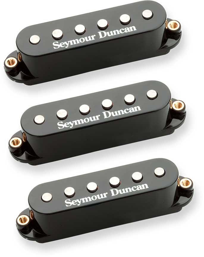 SEYMOUR DUNCAN SET STK-S4 BLACK COVER / CLASSIC STACK PLUS SET BLACK