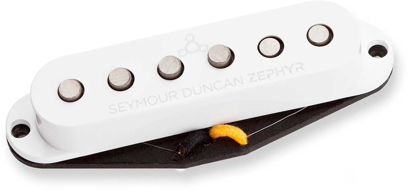 SEYMOUR DUNCAN ZSL1M ZEPHYR SILVER STRAT MID WHT