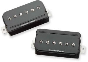 SEYMOUR DUNCAN SHPR-1S P-RAILS SET BLK