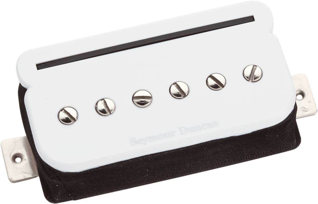 SEYMOUR DUNCAN SHPR-2B P-RAILS HOT BRIDGE WHITE