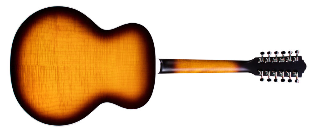 GUILD ITALIA F-2512E DELUXE MAPLE ATB 12-STRING ANTIQUE BURST - immagine 3