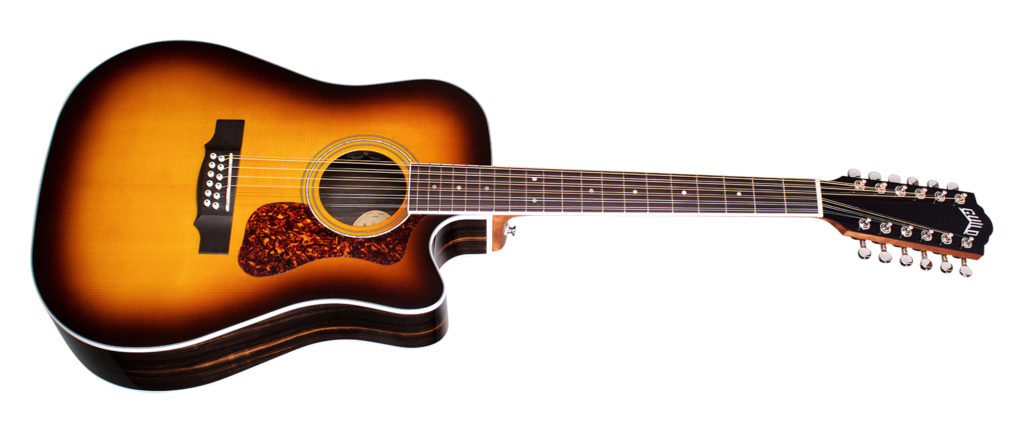 GUILD ITALIA D-2612CE DELUXE ATB 12-STRING ANTIQUE BURST - immagine 2