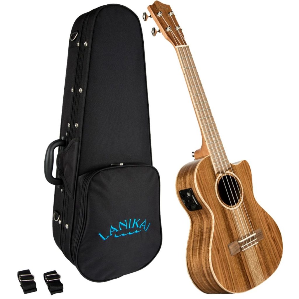 LANIKAI IT ACS-CET UKULELE CONCERTO IN ACACIA CON PREAMP - immagine 3