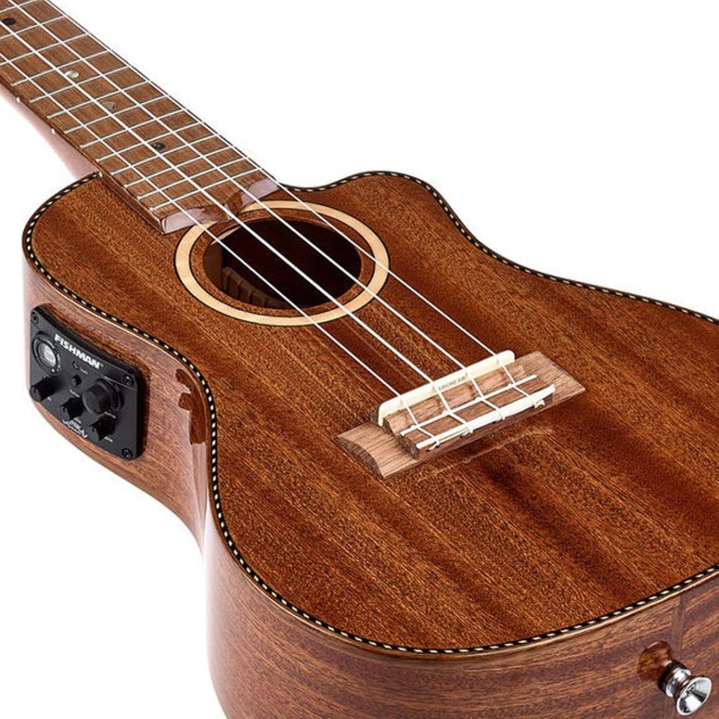 LANIKAI IT MAS-CEC UKULELE CONCERTO IN MOGANO CON PREAMP - immagine 3
