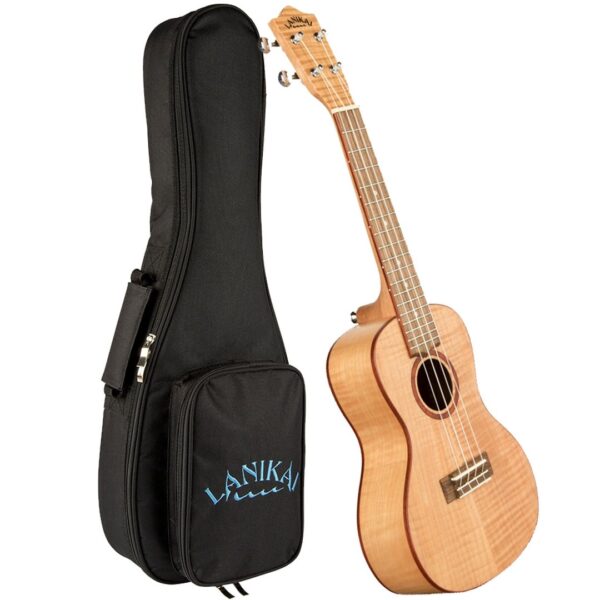 LANIKAI IT FM-C UKULELE CONCERTO FLAME MAPLE - immagine 2