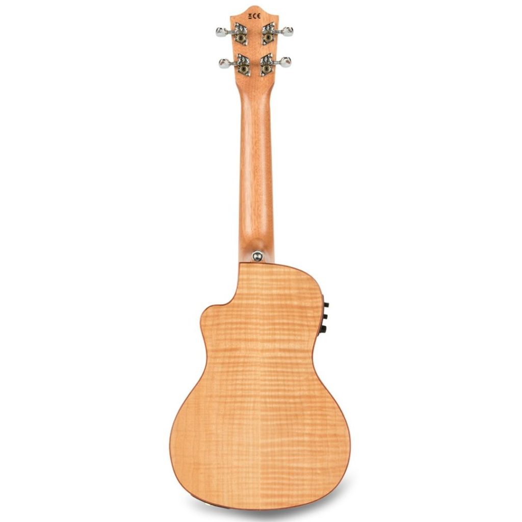 LANIKAI IT FM-CEC UKULELE CONCERTO FLAME MAPLE CON PREAMP - immagine 4