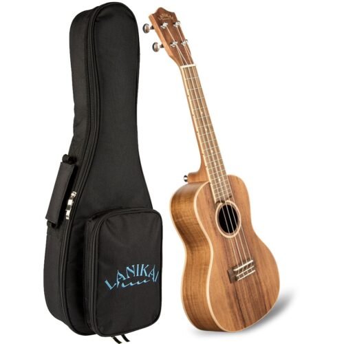 LANIKAI IT ACST-C UKULELE CONCERTO CON TOP IN ACACIA - immagine 2