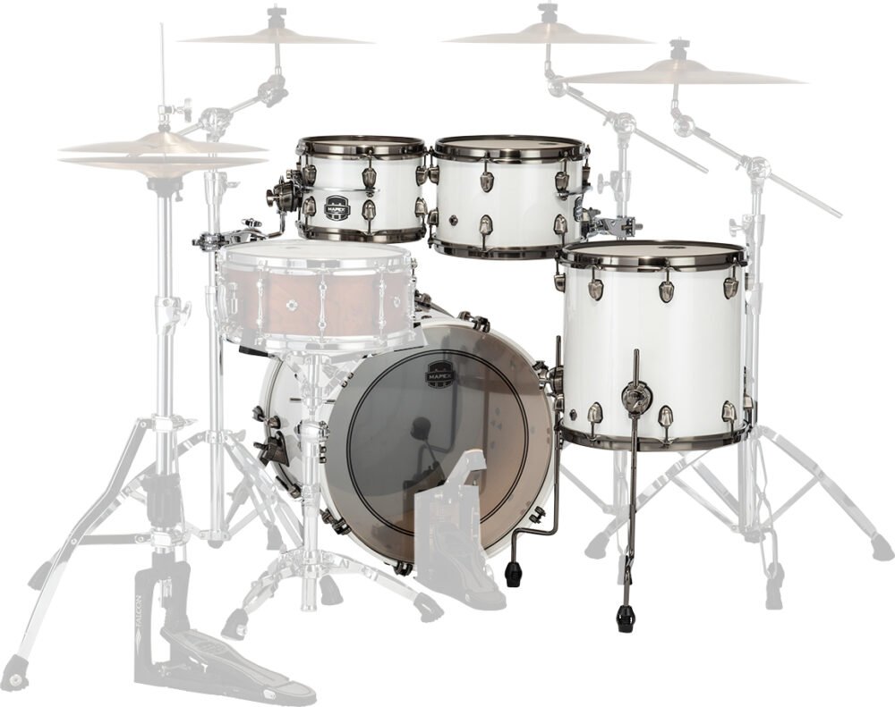 MAPEX IT SE504XBBPI SATURN EVOLUTION BIRCH FUSION 4 PEZZI POLAR WHITE - immagine 3