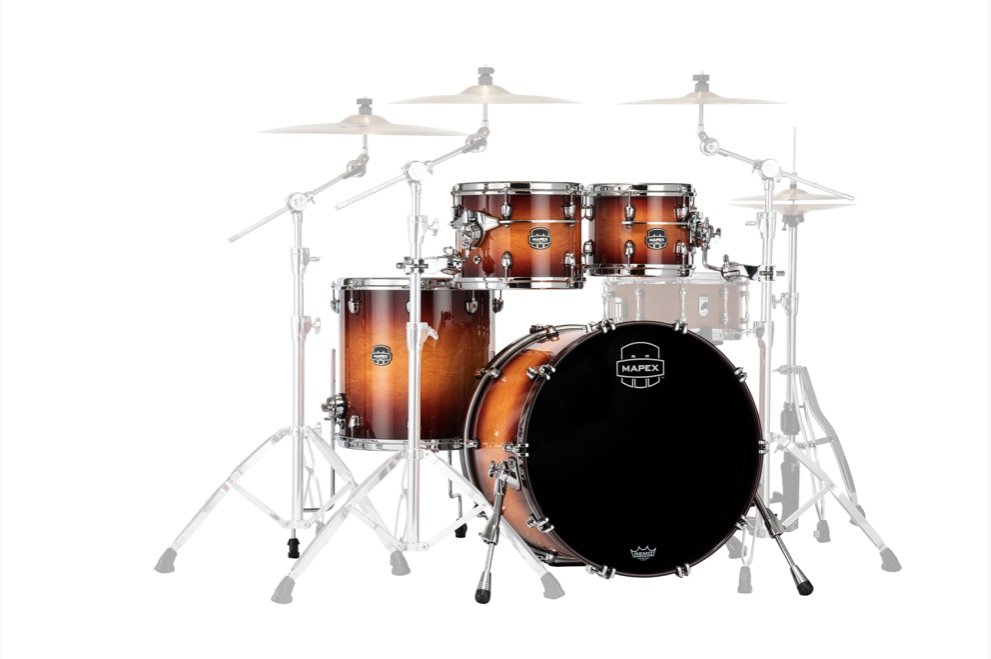 MAPEX IT SE504XBPO SATURN EVOLUTION BIRCH FUSION 4 PEZZI EXOTIC SUNBURST