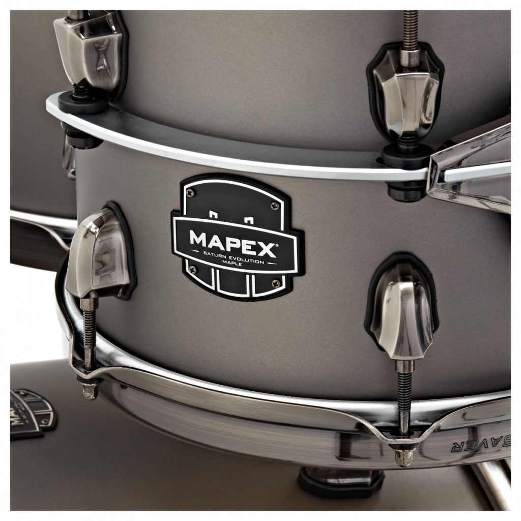 MAPEX IT SE529XMBPG SATURN EVOLUTION MAPLE ROCK 4 PEZZI GUN METAL GREY - immagine 4