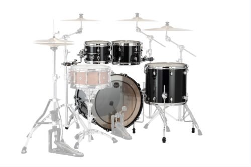 MAPEX IT SE529XMPB SATURN EVOLUTION MAPLE ROCK 4 PEZZI PIANO BLACK - immagine 2