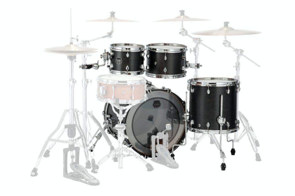 MAPEX IT SR504XFB SATURN NEW FUSION 4 PEZZI SATIN BLACK - immagine 4