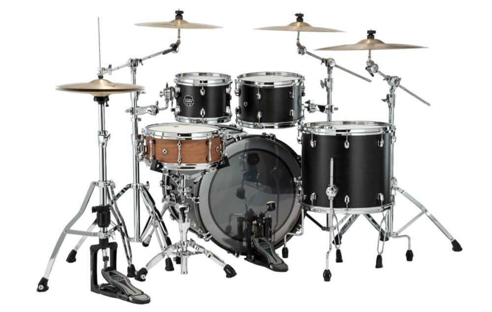 MAPEX IT SR529XUFB SATURN NEW ROCK FAST 4 PEZZI SATIN BLACK - immagine 3